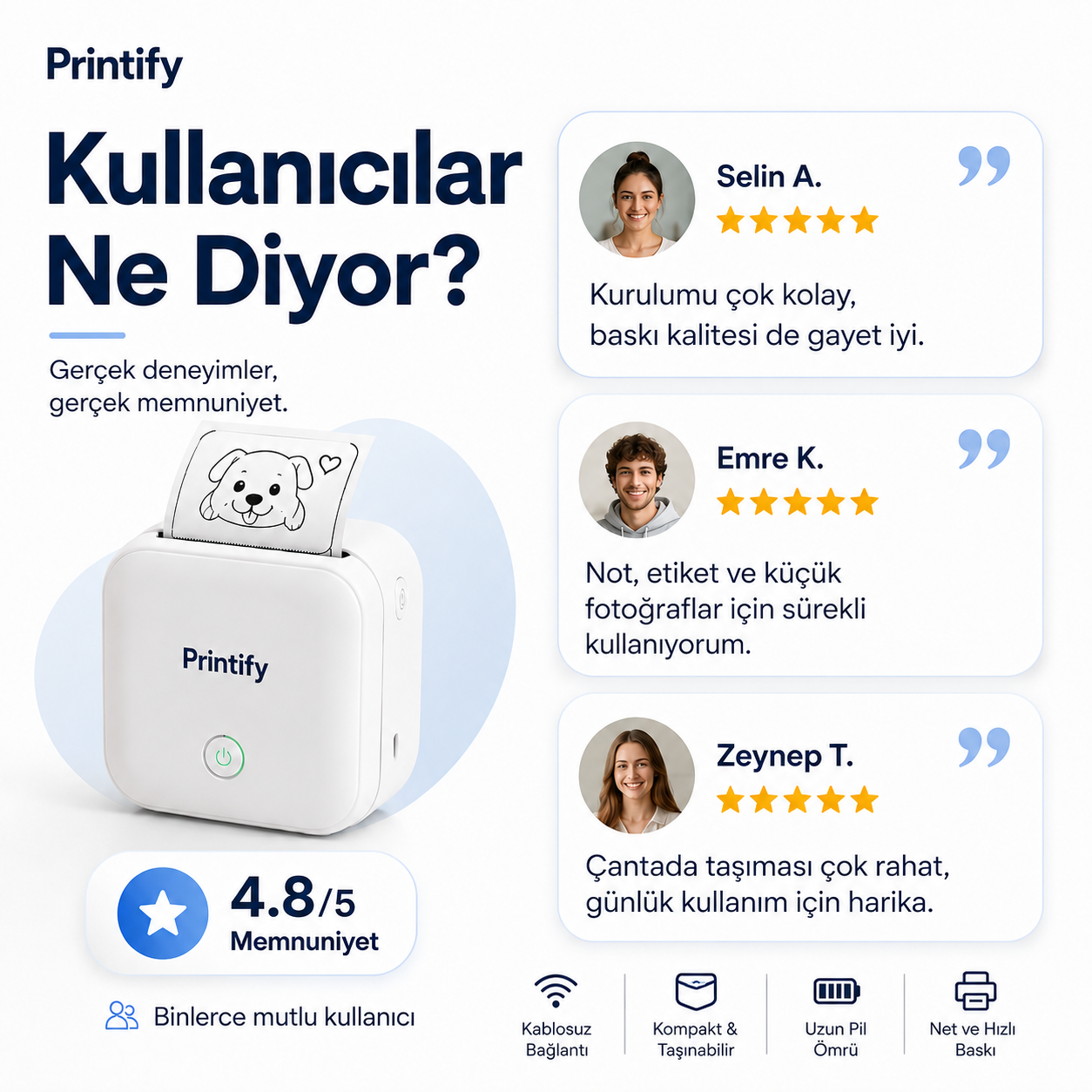 Printify - Mini Yazıcı