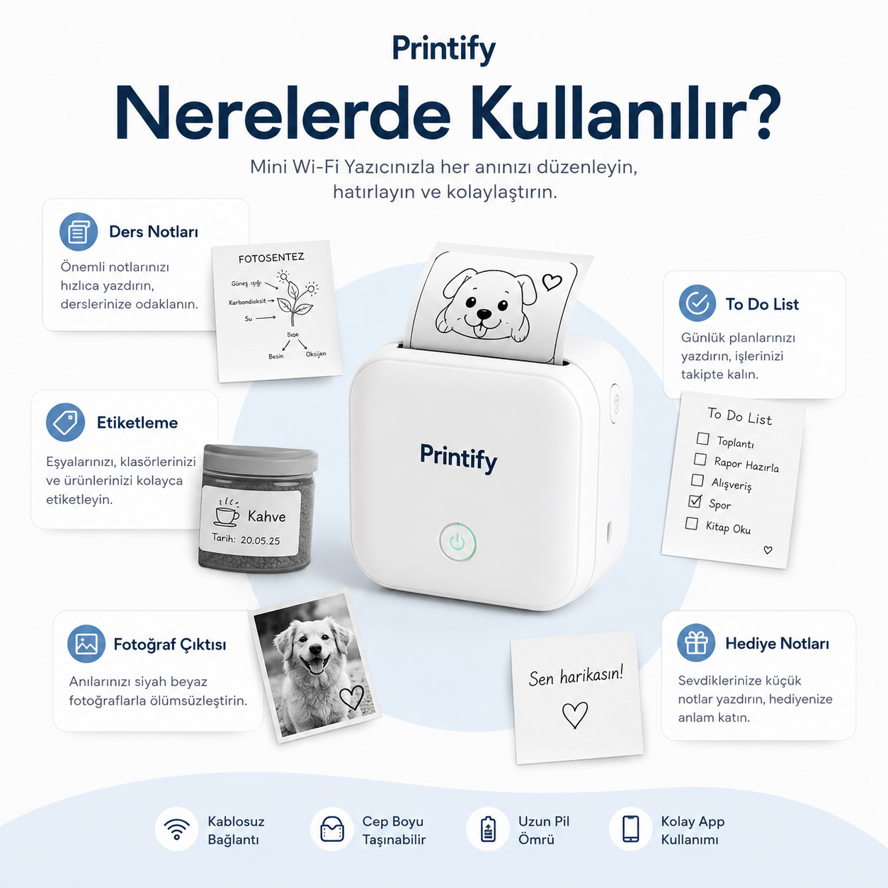 Printify - Mini Yazıcı